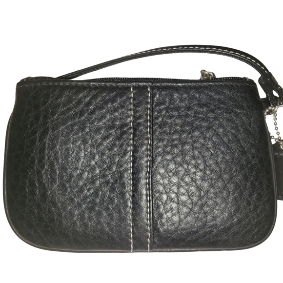 Black Coach Wristlet - Picture 2 of 2